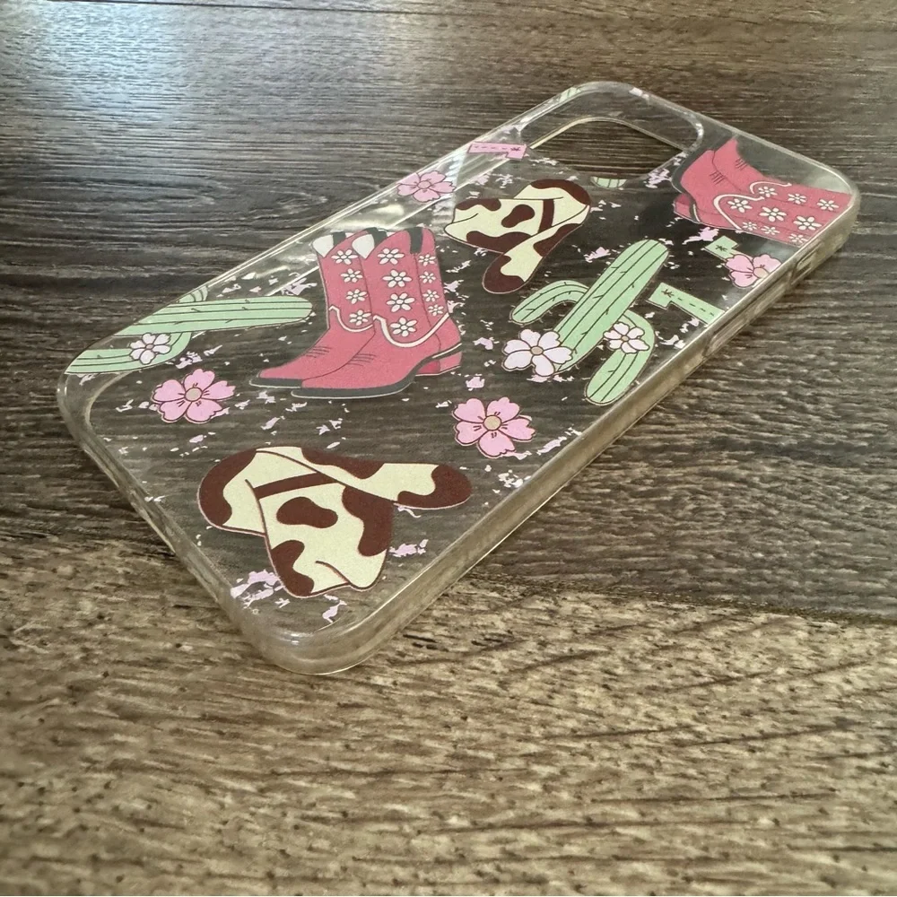 FREE with any purchase. iPhone 12 Cowgirl Case.